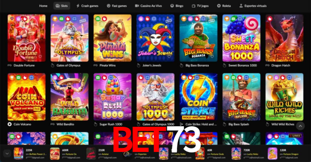 Interface Premium Bet73